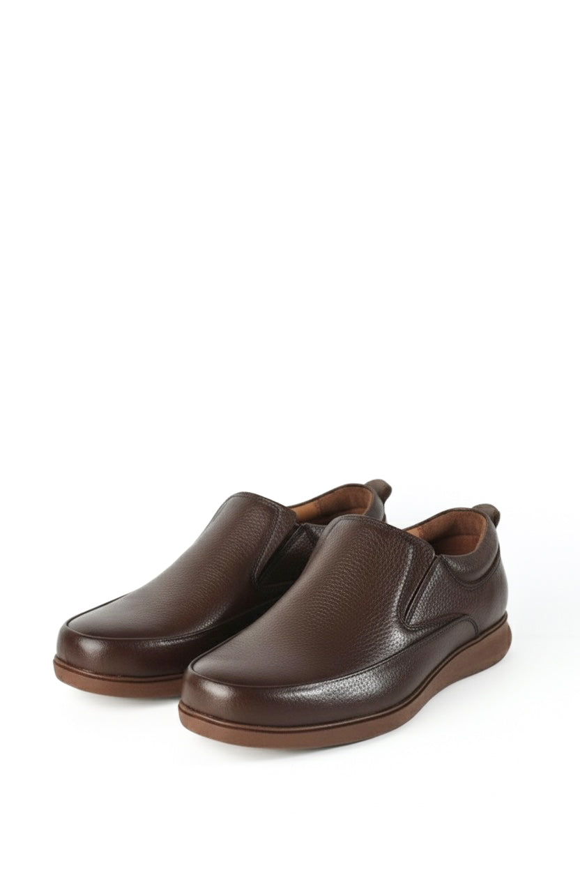 Plain Toe Derby – Genuine Leather Shoes
