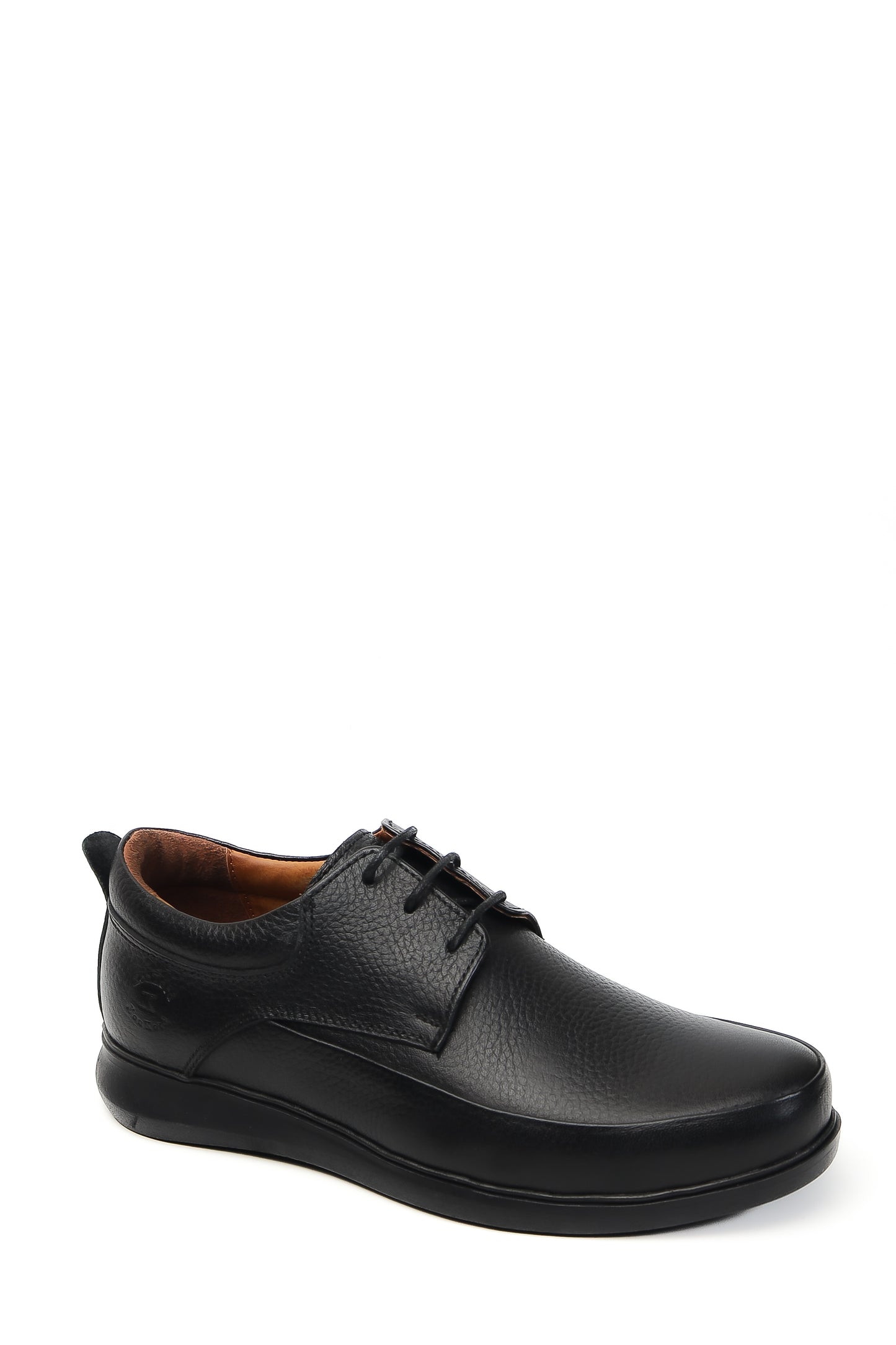Plain Toe Derby – Genuine Leather Shoes