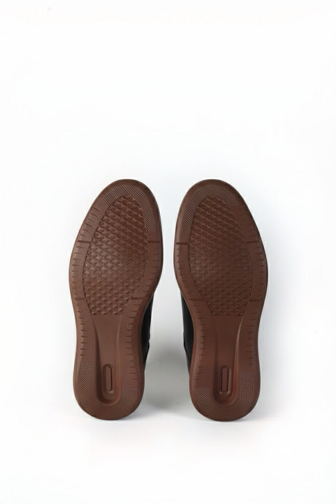 Plain Toe Derby – Genuine Leather Shoes