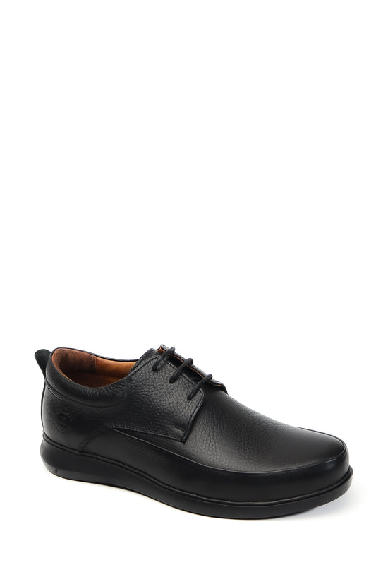Plain Toe Derby – Genuine Leather Shoes
