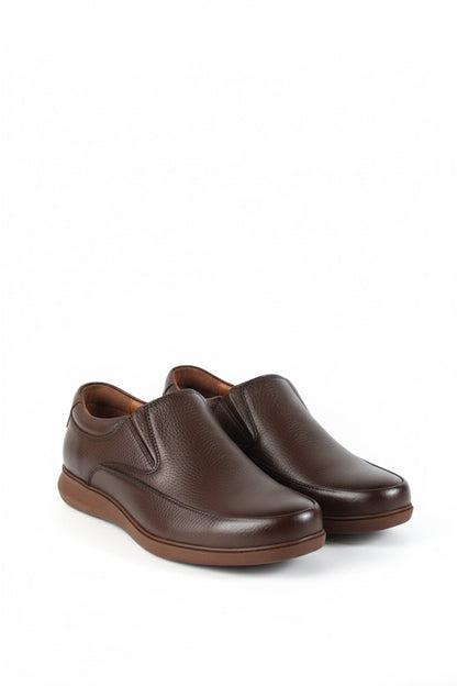 Plain Toe Derby – Genuine Leather Shoes