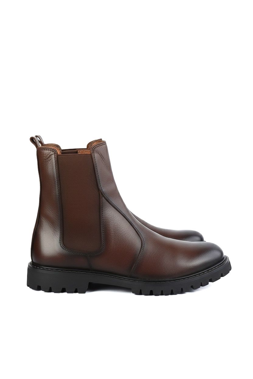 Elastic-Side Chelsea Boots